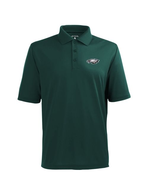 Antigua Philadelphia Eagles Pique Xtra-Lite Polo - Midnight Green