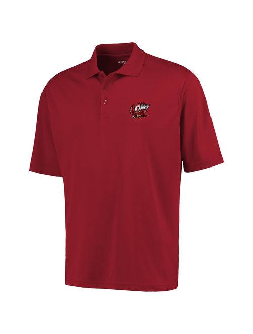 Temple Owls Antigua Logo Grande Pique Polo - Garnet