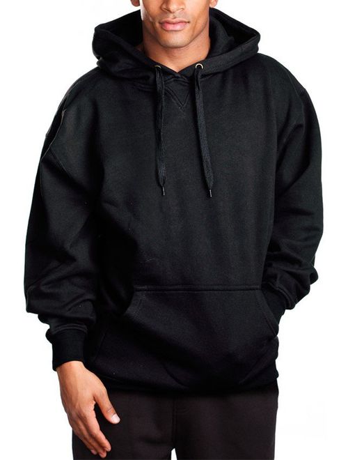 Pro 5 Mens Heavy Weight Fleece Pullover Hoodie