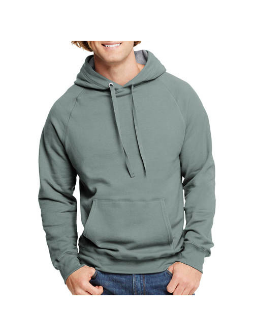 Hanes Men's Nano Premium Soft Lightweight Fleece Pullover Hood