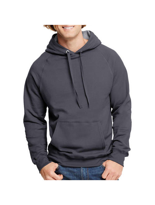 Hanes Men's Nano Premium Soft Lightweight Fleece Pullover Hood