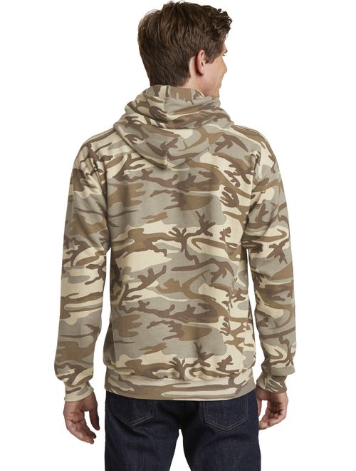 Port & Company Core Fleece Camo Pullover Hooded Sweatshirt