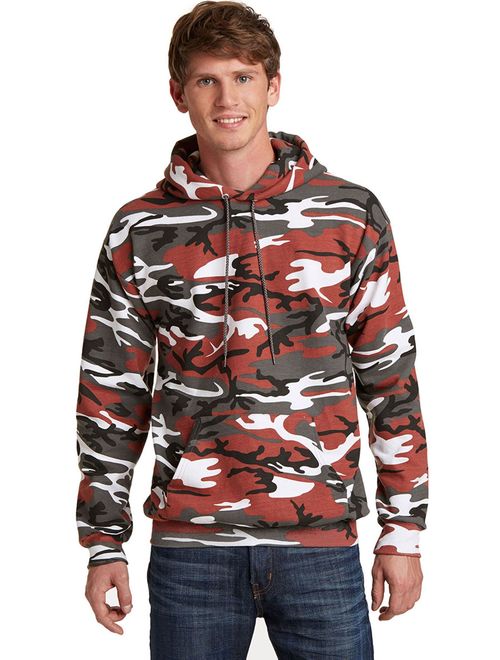 Port & Company Core Fleece Camo Pullover Hooded Sweatshirt