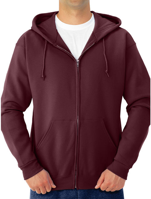 Jerzees Men's Fleece Full Zip Hooded Jacket