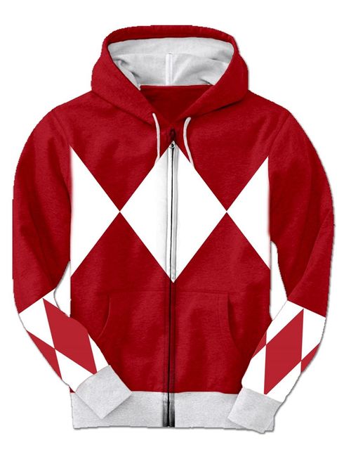 Power Rangers Hooded Costume Sweatshirt