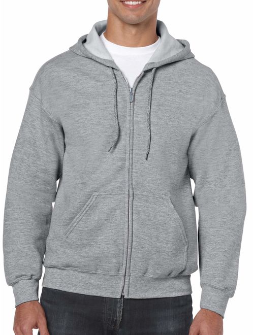 Gildan Men's Heavy Blend Full Zip Hooded Sweatshirt