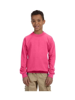 Heavy Blend Big Boy's Crewneck Sweatshirt, Style G18000B