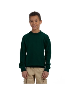 Heavy Blend Big Boy's Crewneck Sweatshirt, Style G18000B