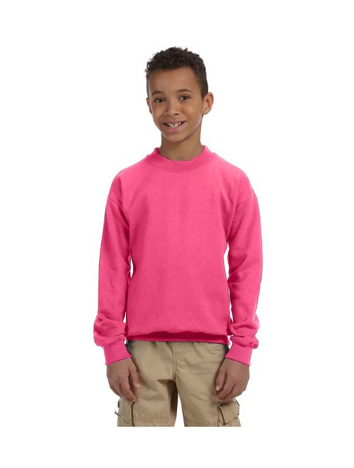 Gildan Heavy Blend Big Boy's Crewneck Sweatshirt, Style G18000B