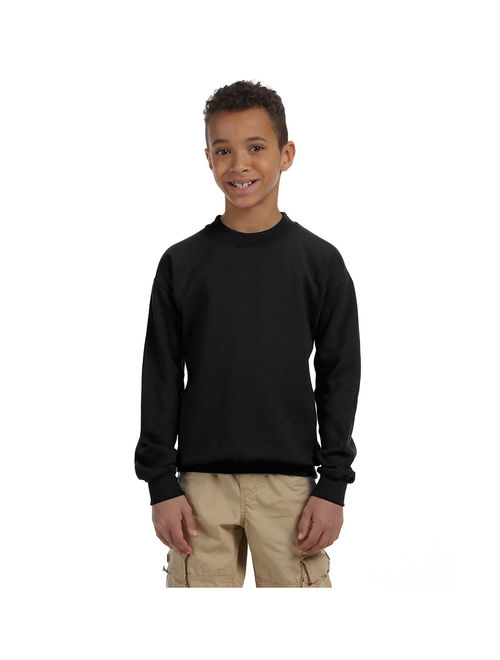 Gildan Heavy Blend Big Boy's Crewneck Sweatshirt, Style G18000B