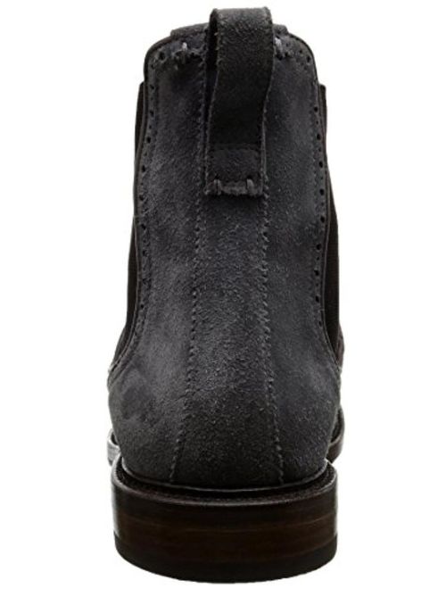 Buy Aquatalia by Marvin K. Mens Freddy Suede Brogue Chelsea Boots