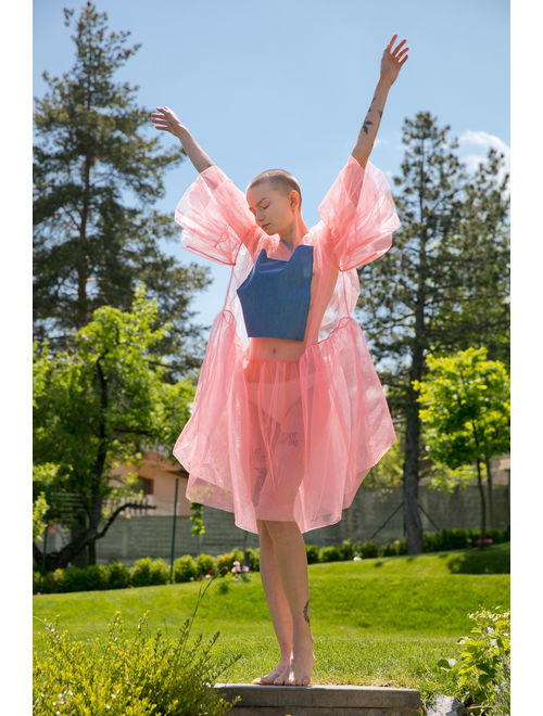 Extravagant Pink Tulle Tunic, 112.340