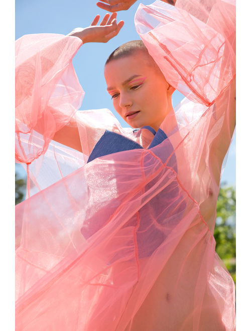 Extravagant Pink Tulle Tunic, 112.340