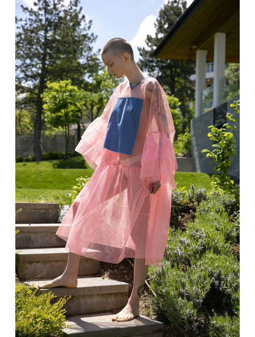 Extravagant Pink Tulle Tunic, 112.340