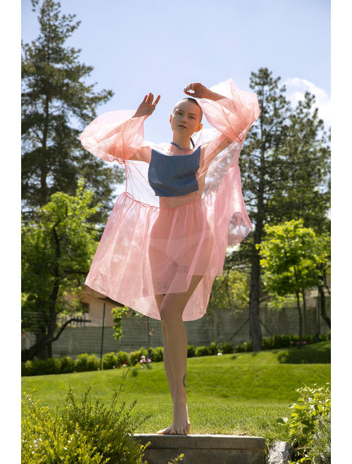 Extravagant Pink Tulle Tunic, 112.340