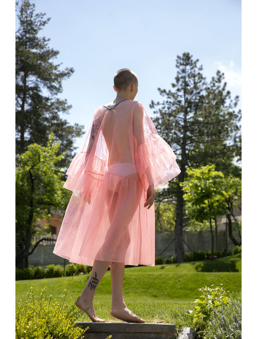 Extravagant Pink Tulle Tunic, 112.340