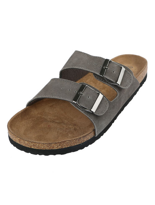 Northside Mens Phoenix Leather Strap Cork Sandal