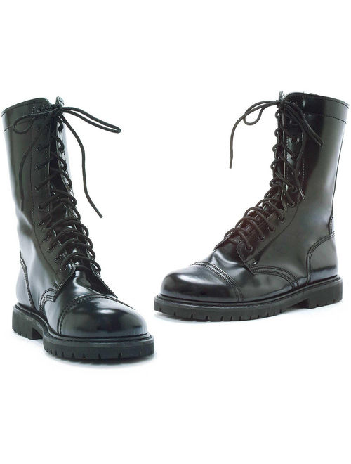 Men's Lace-up Mid-shaft Combat Boot