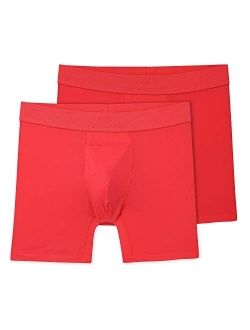 Terramar Men's Silkskins 6" Boxer Briefs such as George Underwear 