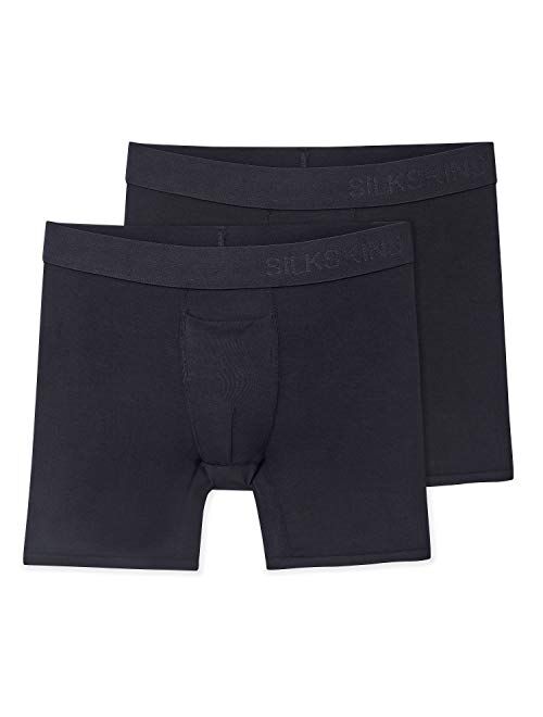 Terramar Men's Silkskins 6" Boxer Briefs such as George Underwear 