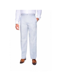 Men's Pleated Front Wrinkle Resistant Pants