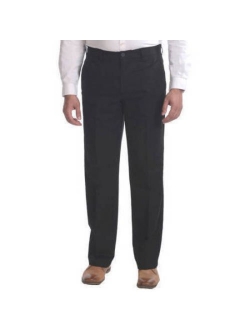 Men's Flat Front Wrinkle Resistant Pants