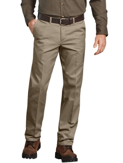 Men's Flat Front Comfort Waist Flex Pant