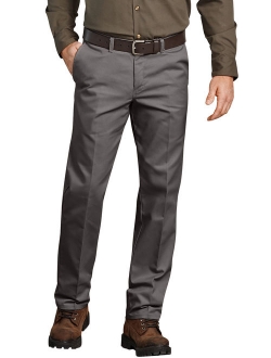 Men's Flat Front Comfort Waist Flex Pant