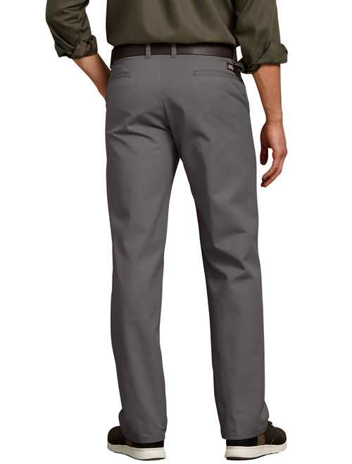 Genuine Dickies Men's Flat Front Flex Pant, Slim Fit