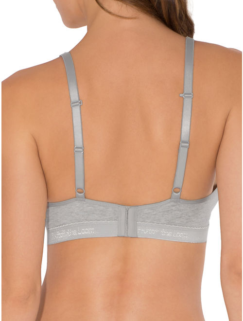 Fruit of the Loom Light Lined Wirefree Bra, 2-pack