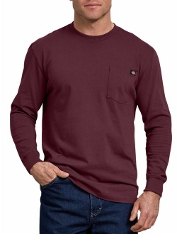 Big and Tall Men's Long Sleeve Heavyweight Crew Neck Tee