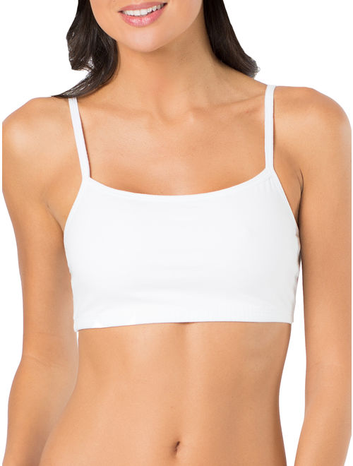 Fruit of the Loom Womens Tank Style Sports Bra, 3-Pack, Style 9036