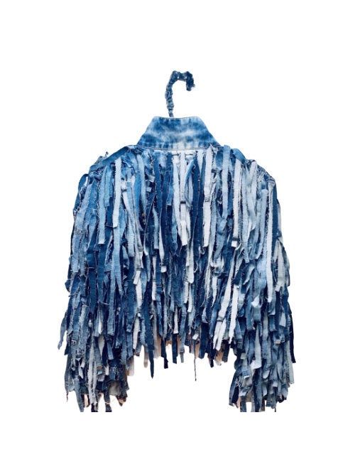 Complete Fringe Denim Jacket