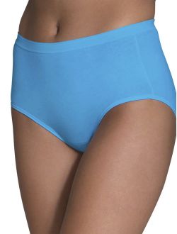 Women's Assorted Cotton Brief, 6 Pack