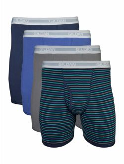 Big Men's 2XL Assorted Regular Leg Boxer Brief, 4-Pack