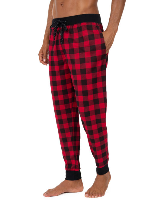 Fruit of the fashion loom men's poly waffle jogger sleep pant