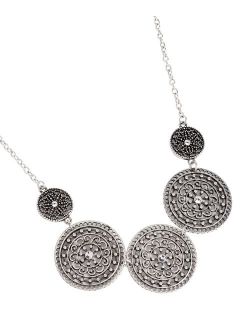 Short Medallion Necklace