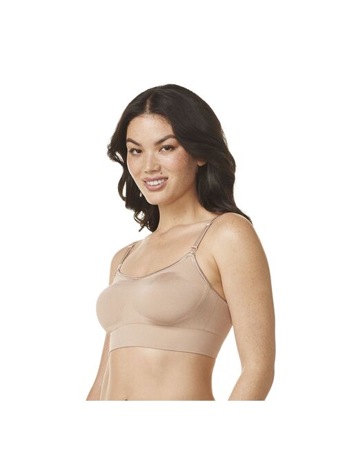 Blissful Benefits by Warner's Women's Easy Size No Dig Band Seamless Wire-Free Bra RM0911W