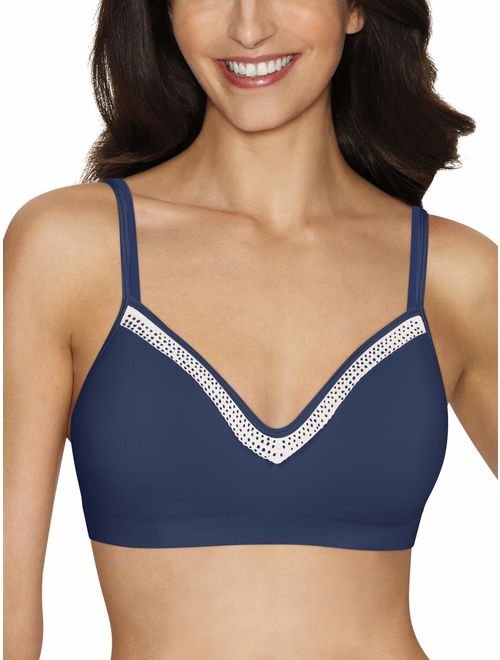 Hanes Women's SmoothTec ComfortFlex Fit Lace Wirefree Bra, Style G199