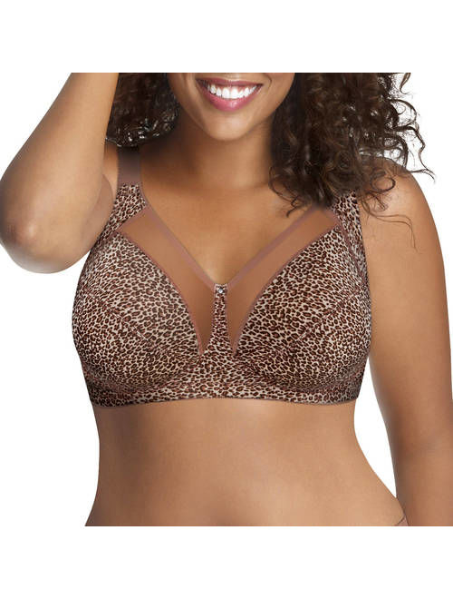 Just My Size Women's Plus Size Pure Comfort Seamless Wirefree Bra, Style  MJ1263 