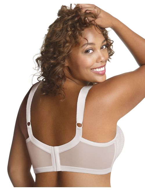 Just My Size Womens Easy on Front Close Wirefree Bra Mj1107 : :  Clothing, Shoes & Accessories