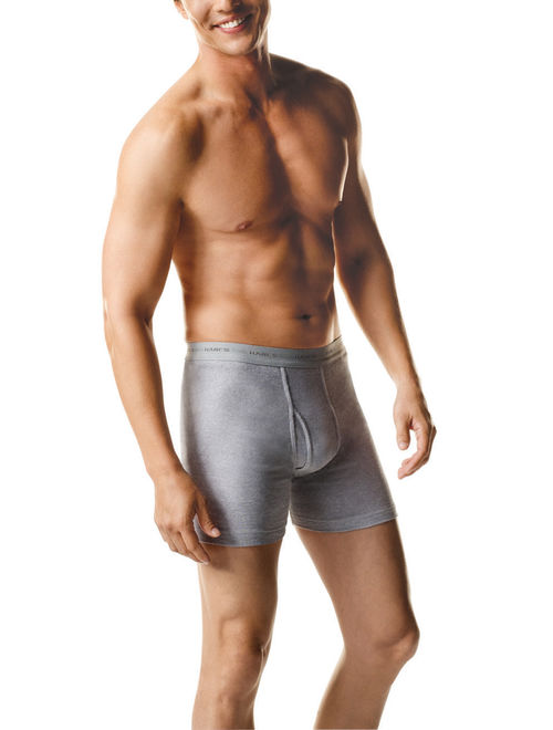 Hanes Men's FreshIQ Comfort Flex Waistband Boxer Brief, 5 Pack