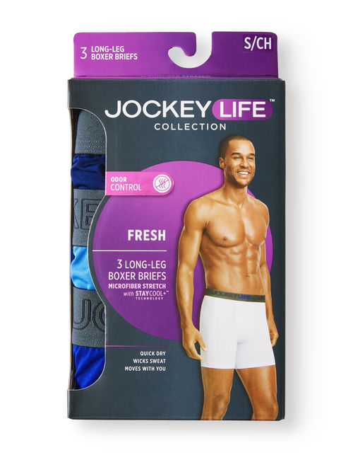 jockey life men's boxer briefs