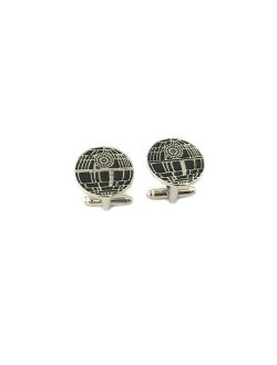 Sci fi Star Wars Emperial Death Star Cufflinks