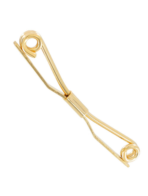 Gold Tone Men's Bent Wire Collar Bar Clip