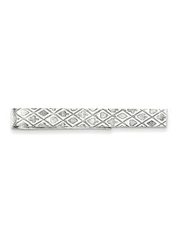 Lex & Lu Sterling Silver Tie Bar LAL25395