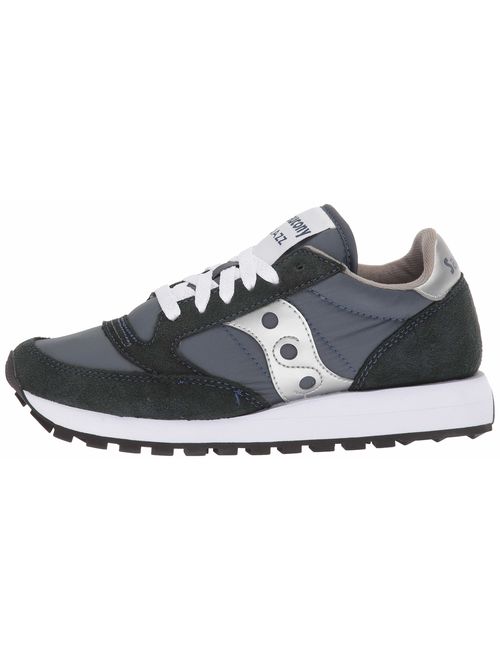 Saucony Originals Women's Jazz Original, Navy/Silver, 8.5 M US