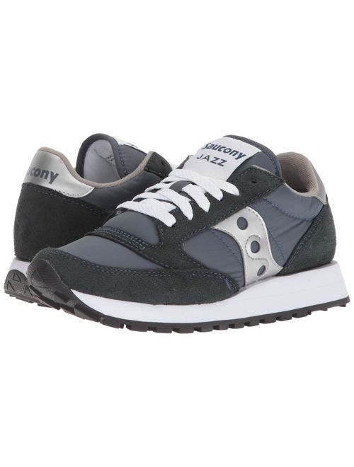 Saucony Originals Women's Jazz Original, Navy/Silver, 8.5 M US