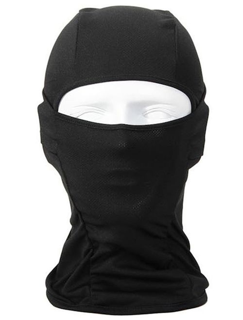 Outgeek Ski Mask Black Balaclava Full Face Mask Motorcycle Cycling Mask