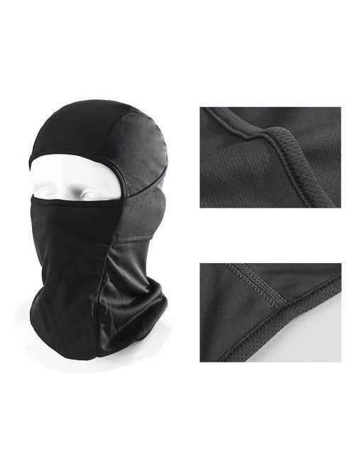 Outgeek Ski Mask Black Balaclava Full Face Mask Motorcycle Cycling Mask